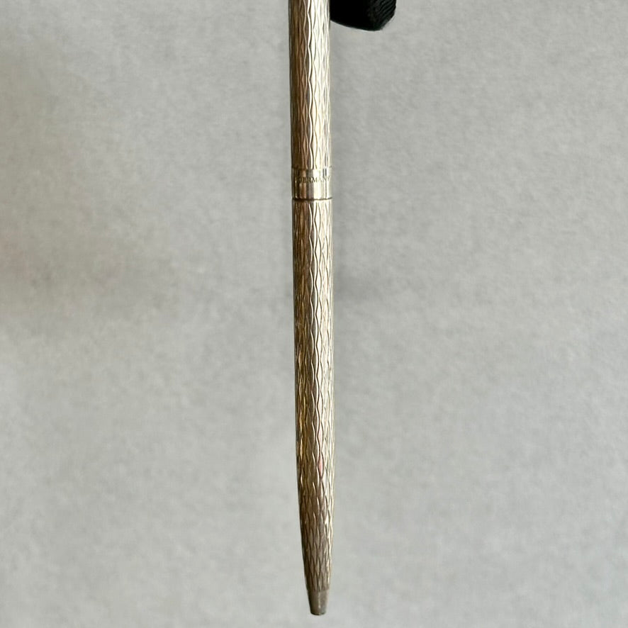 Tiffany & Co. Sterling Silver 925 Twist Ballpoint Pen – Vintage Luxury Office Gift for Father’s Day