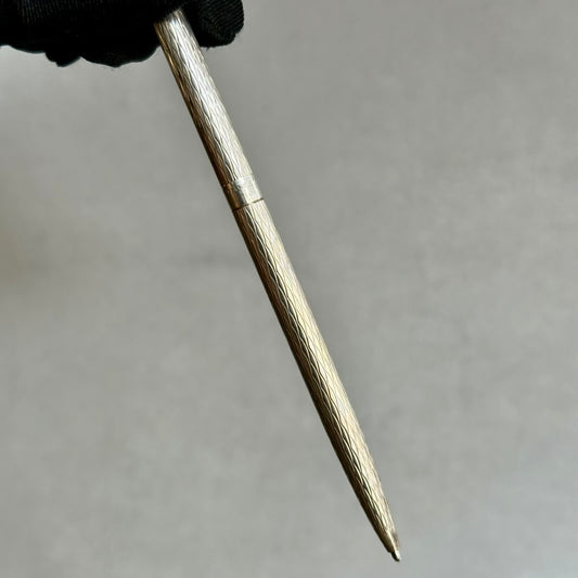 Tiffany & Co. Sterling Silver 925 Twist Ballpoint Pen – Vintage Luxury Office Gift for Father’s Day