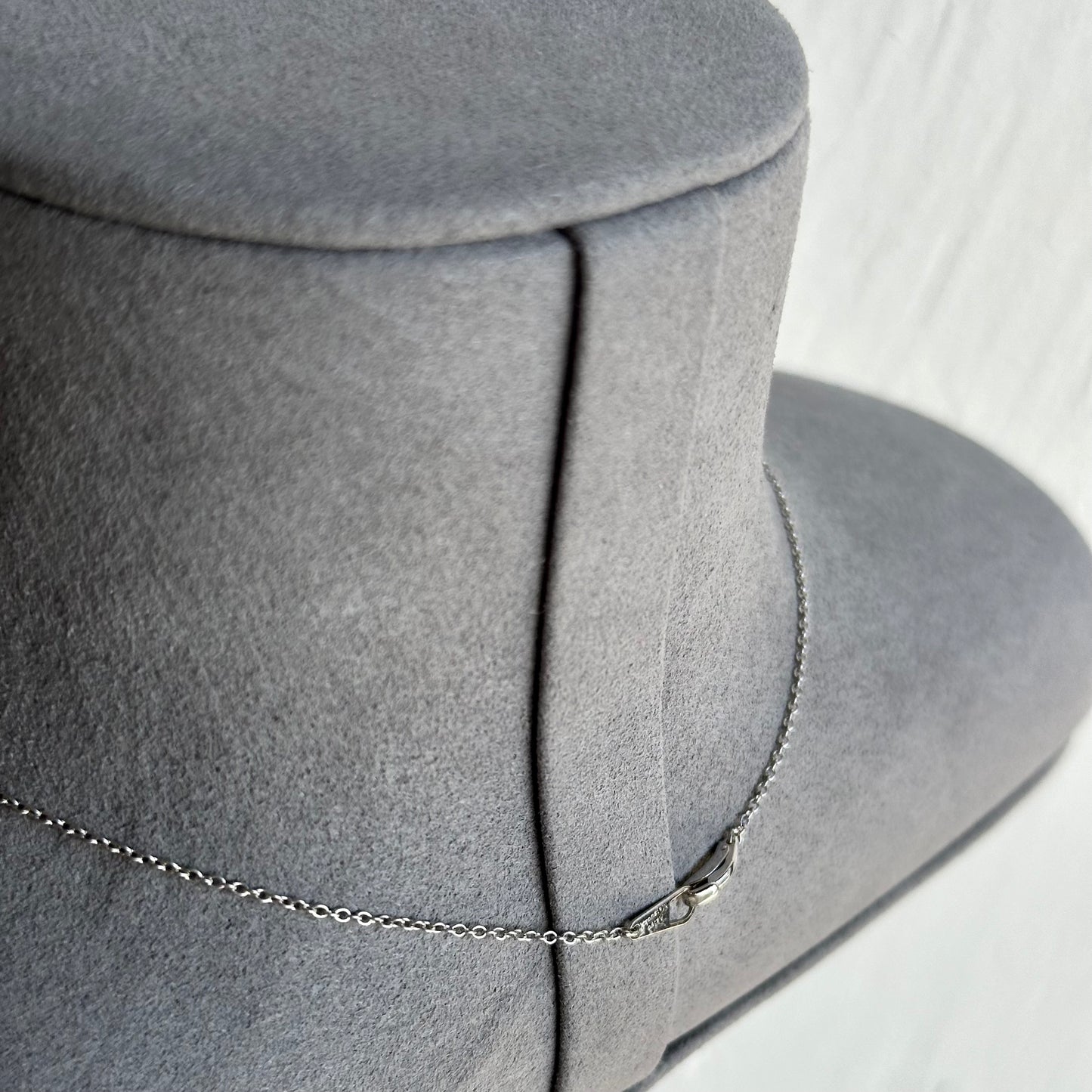 Aquamarine & Diamond Drop Necklace in 18K Yellow Gold