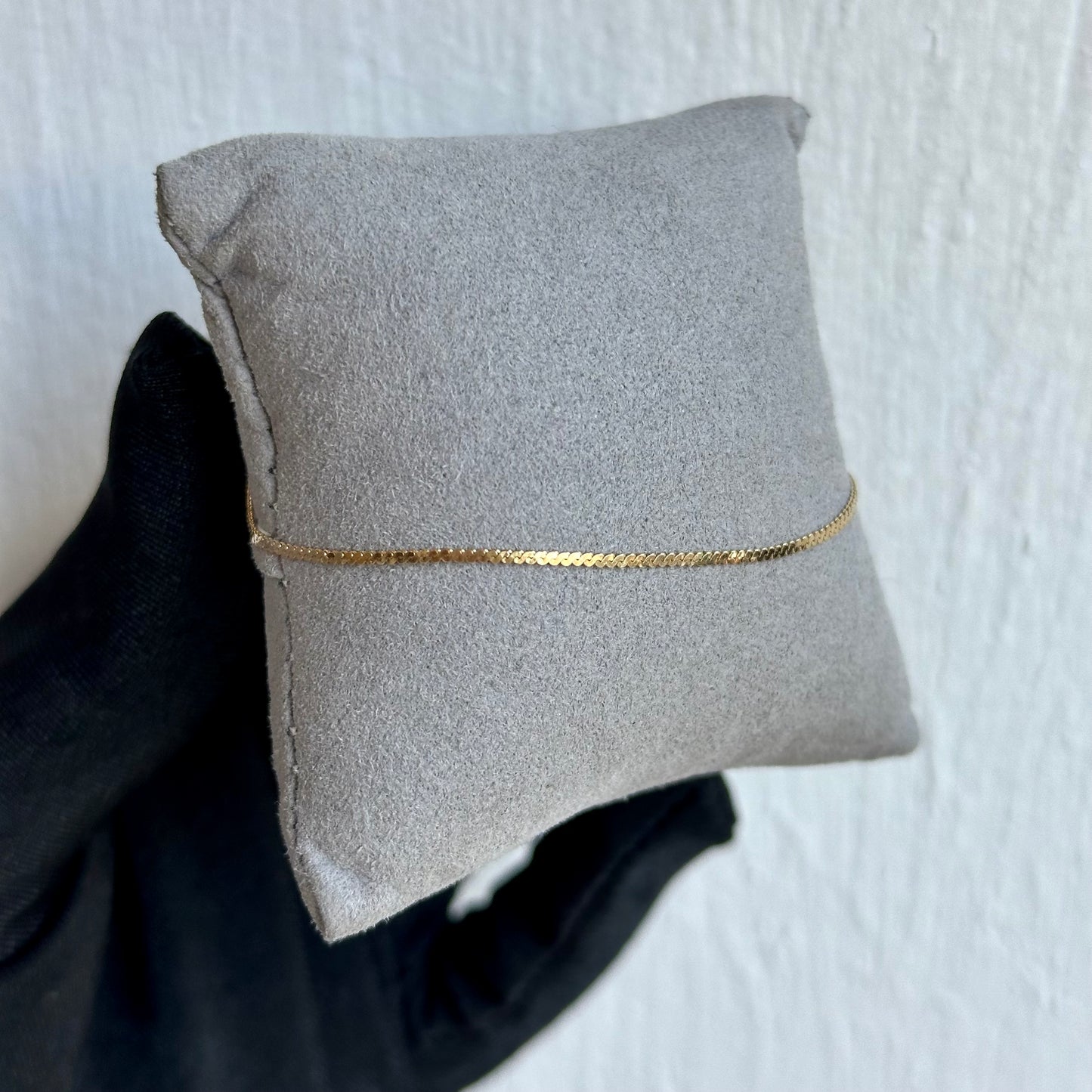 14kt Yellow Gold Vintage Serpentine Bracelet